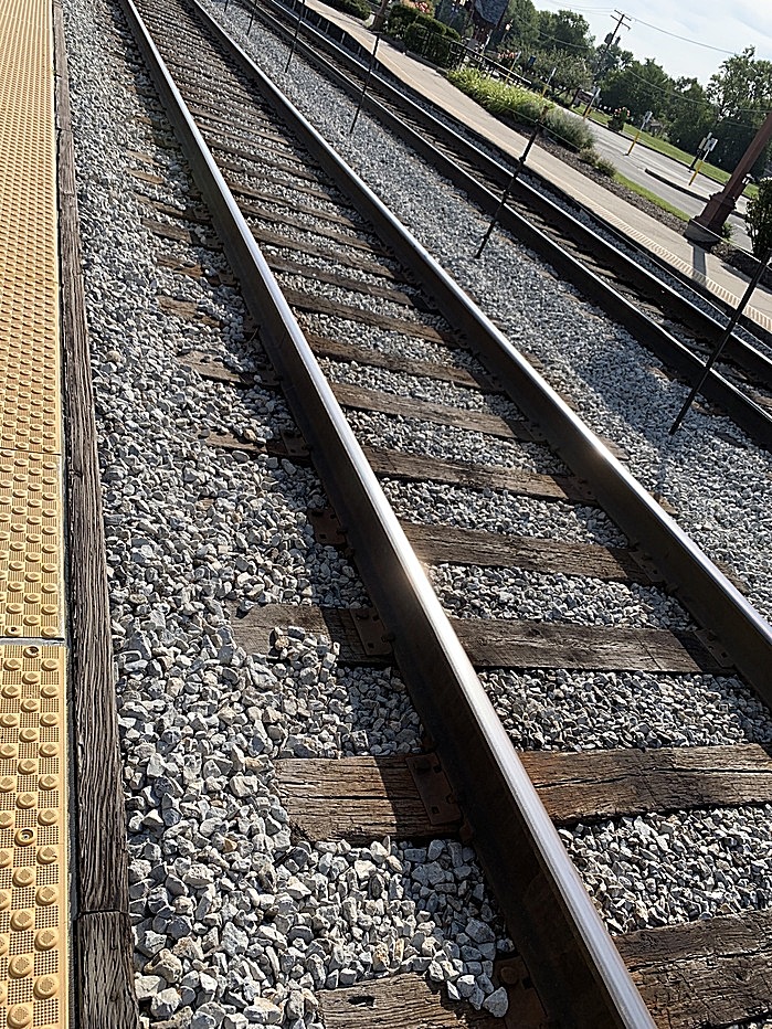 photo a day lines train tracks
